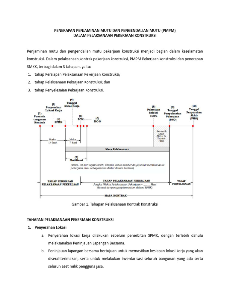 Penerapan PMPM dalam Konstruksi | PDF | Komputer | Teknologi & Rekayasa