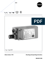 Electropneumatic Positioner Mounting Instructions