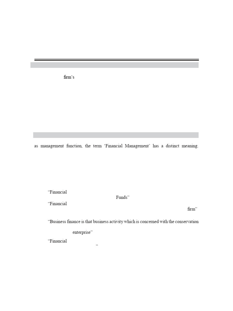 Financial Management Lecture Notes | PDF | Net Present Value | Dividend
