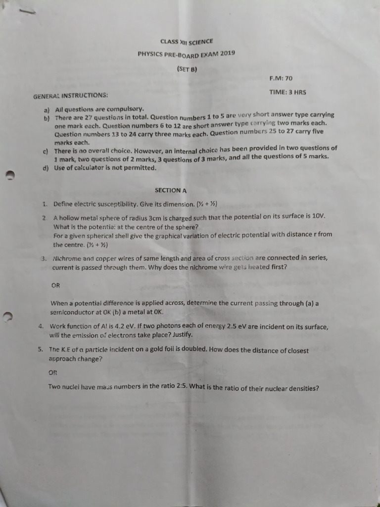 Phy pb1,2 Pyq | PDF