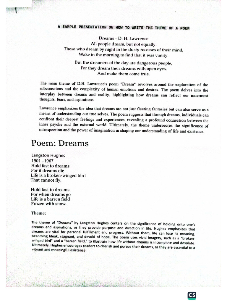 Theme Writing? | PDF