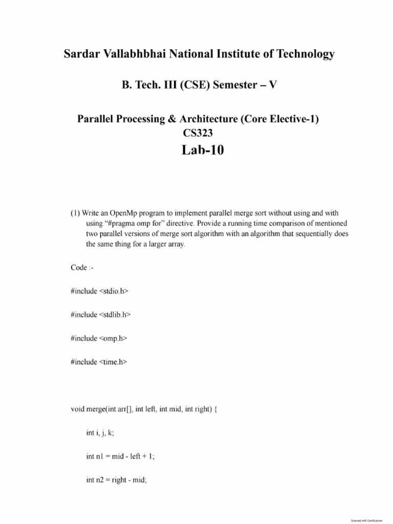 PPA Lab 10 | PDF
