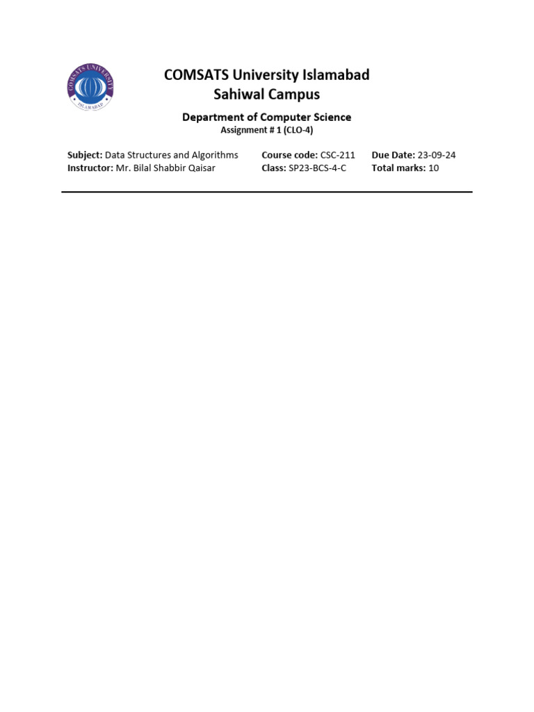 Data Structures Assignment: Linked List Node Insertion | PDF