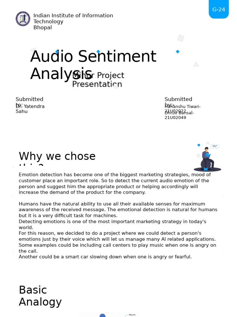 Audio Emotion Detection Project Overview | PDF | Statistical ...