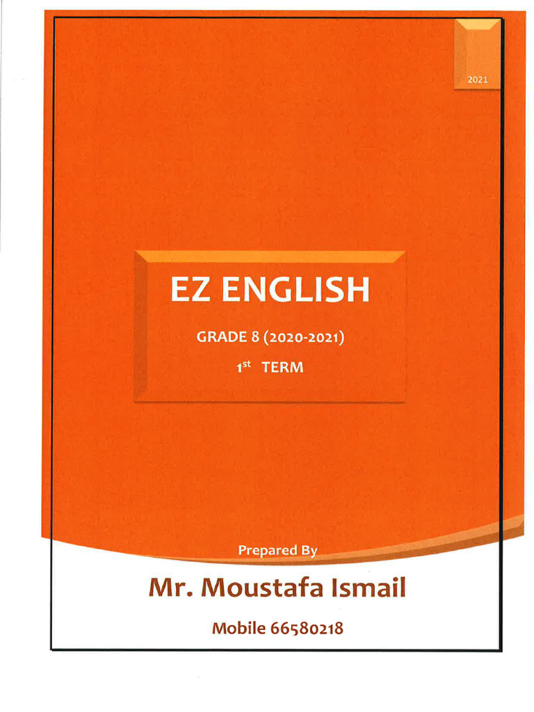 Grade 8 Module