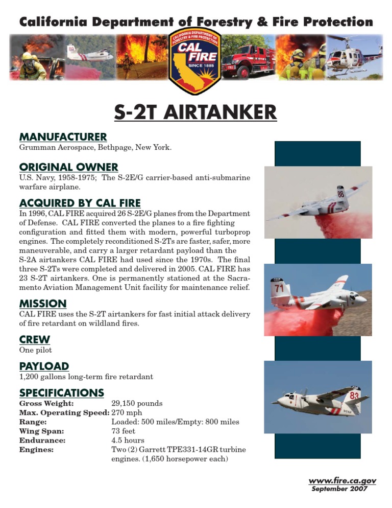 S-2T Airtanker: Manufacturer Original Owner | PDF