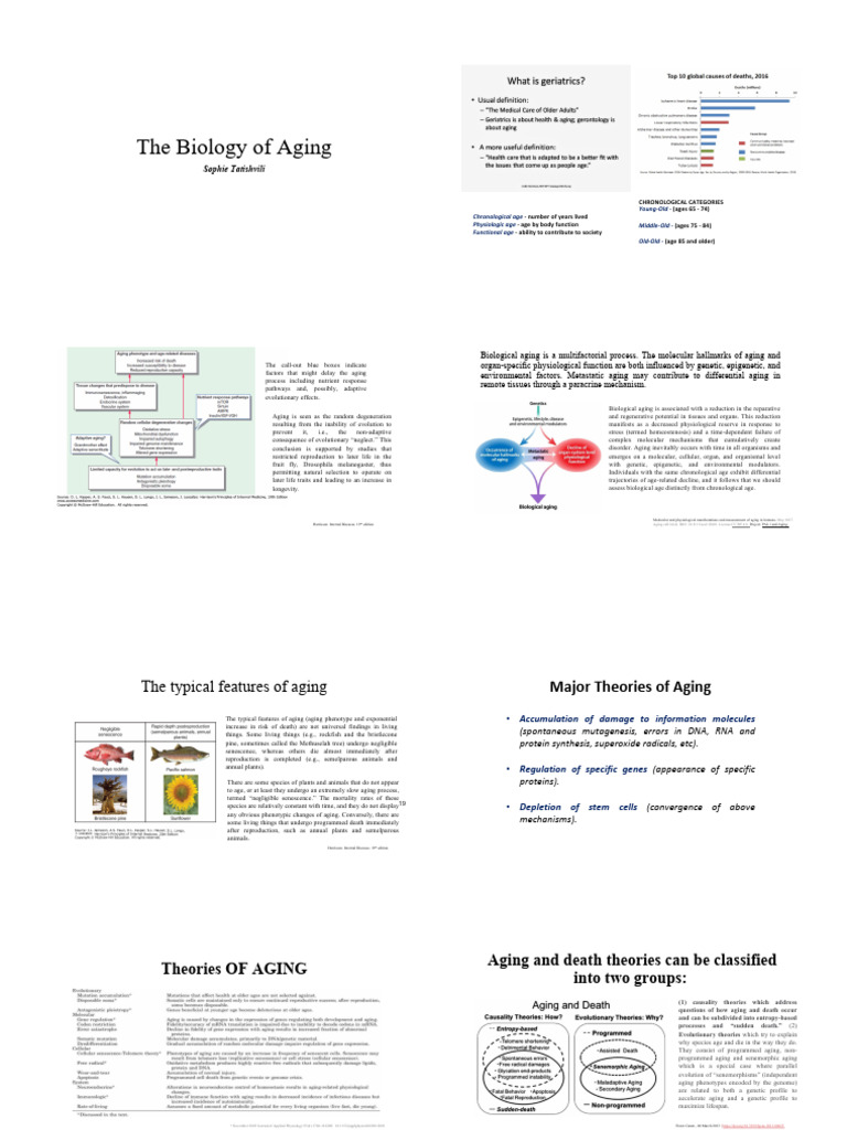 Biology of Aging (Read-Only) | PDF | Autophagy | Reactive Oxygen Species