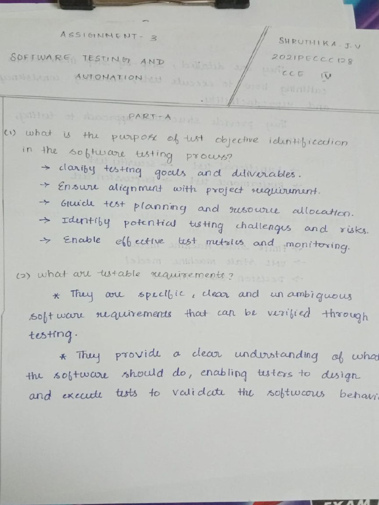 ST 3rd Asmt Answer | PDF