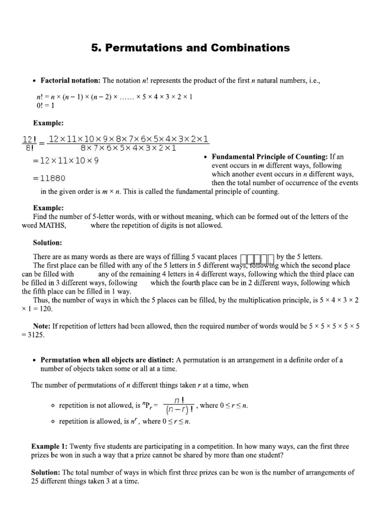 Fyjc Maths 2 L 6 | PDF