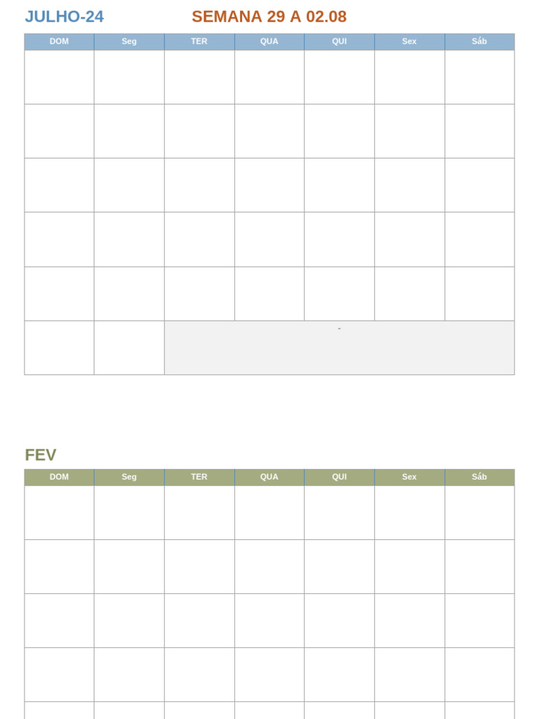 IC Monthly Calendar Template With Notes 57503 PT | PDF