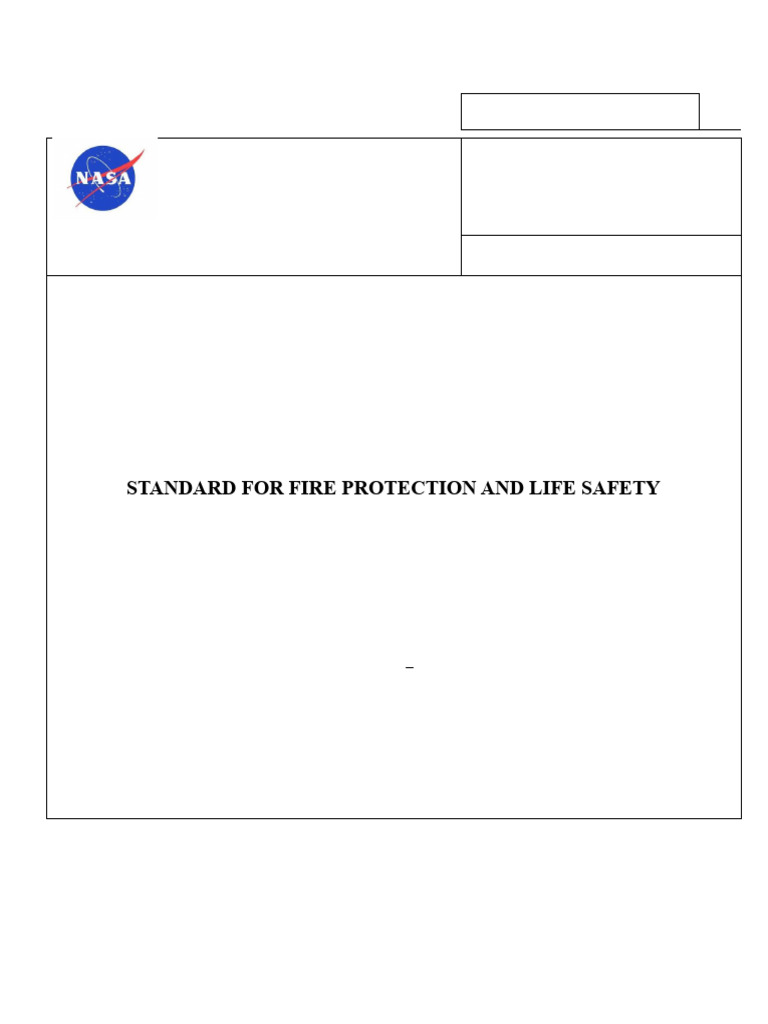 Nasa std 871911b with change 1 pdf fire sprinkler system rocket