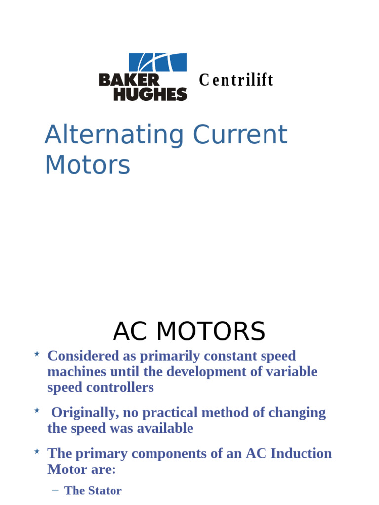 AC Motors | PDF | Electric Motor | Machines