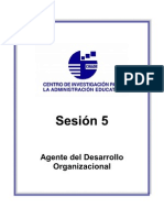 Agendel Del Desarrollo Organizacional