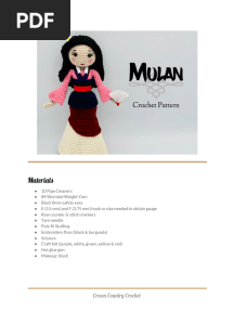 Doll Mulan