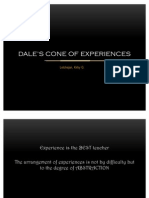 Dale's Cone of Experiences