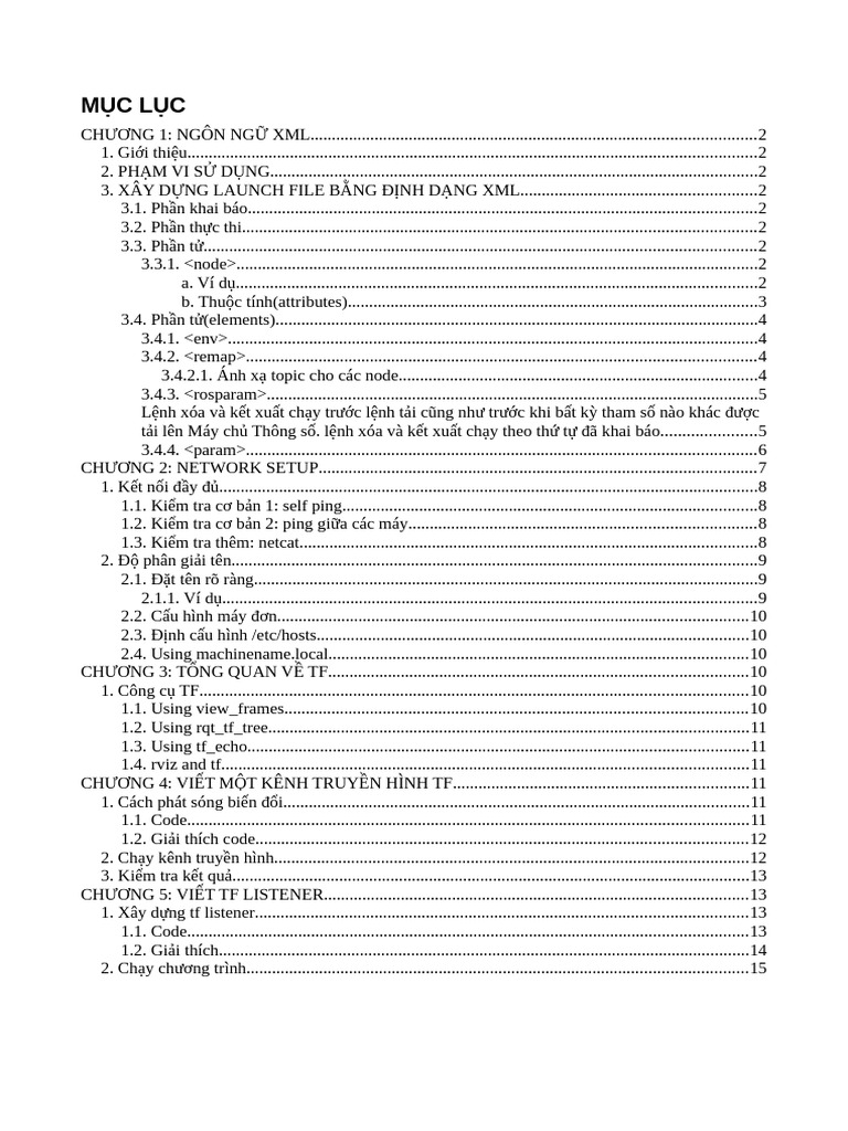 Ros Interface | PDF