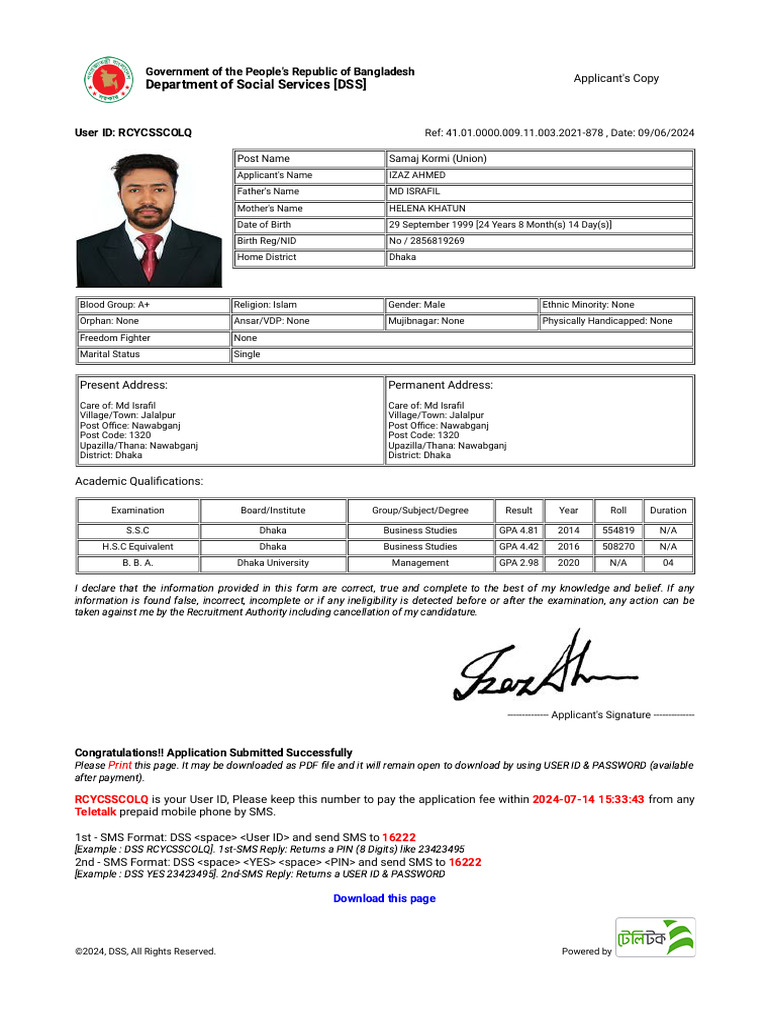 Department of Social Services (DSS) | PDF