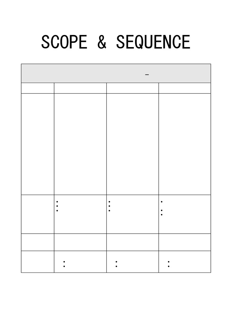 Year 1 NH Scope and Sequence | PDF | Birds
