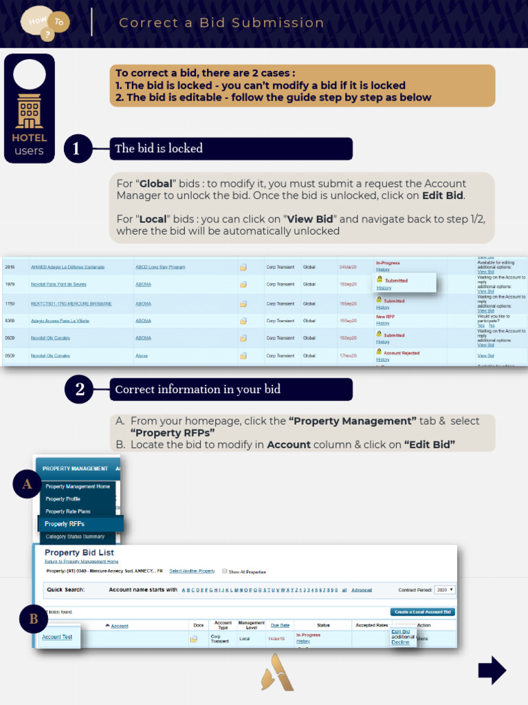 How to Correct a Bid Submission | PDF | Software | Computing