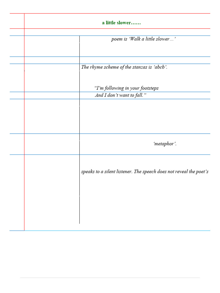 Poem Appreciations for 9th Grade | PDF | Poetry | Rhyme