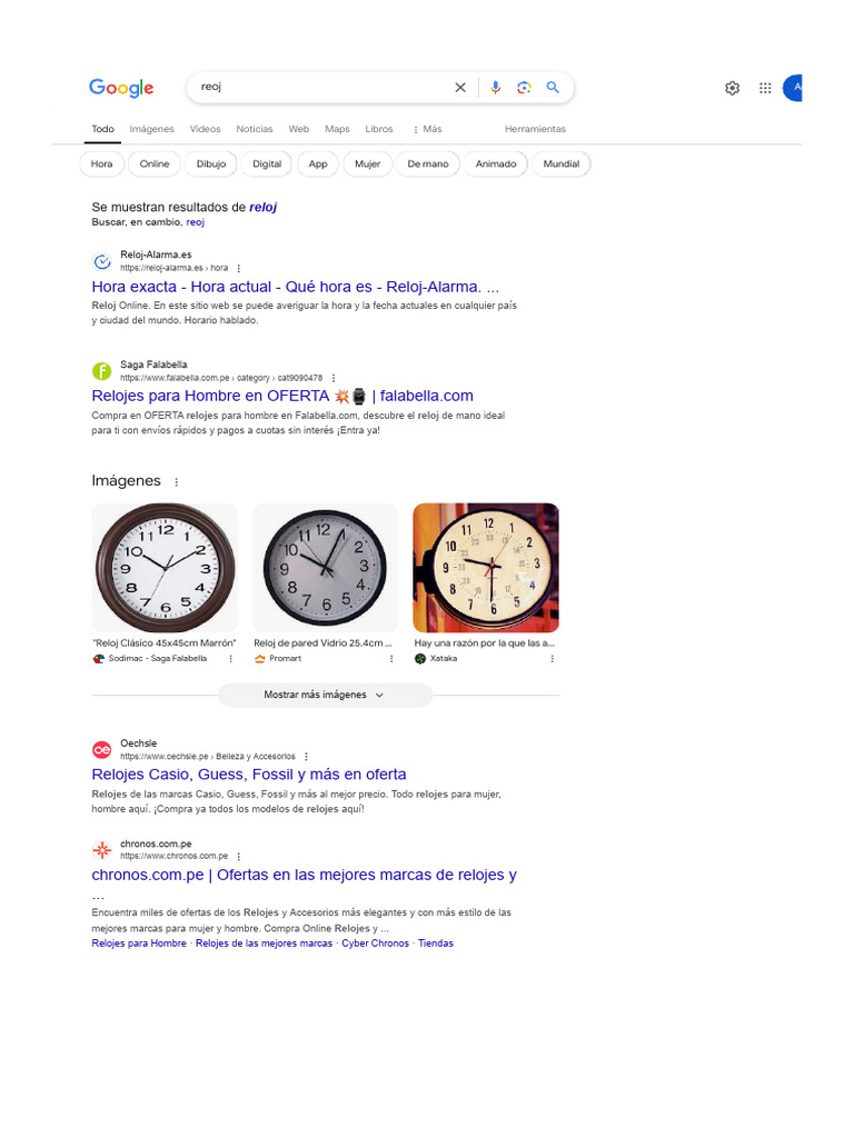 Relojes: Tipos y Ofertas Disponibles | PDF | Reloj | Wikipedia