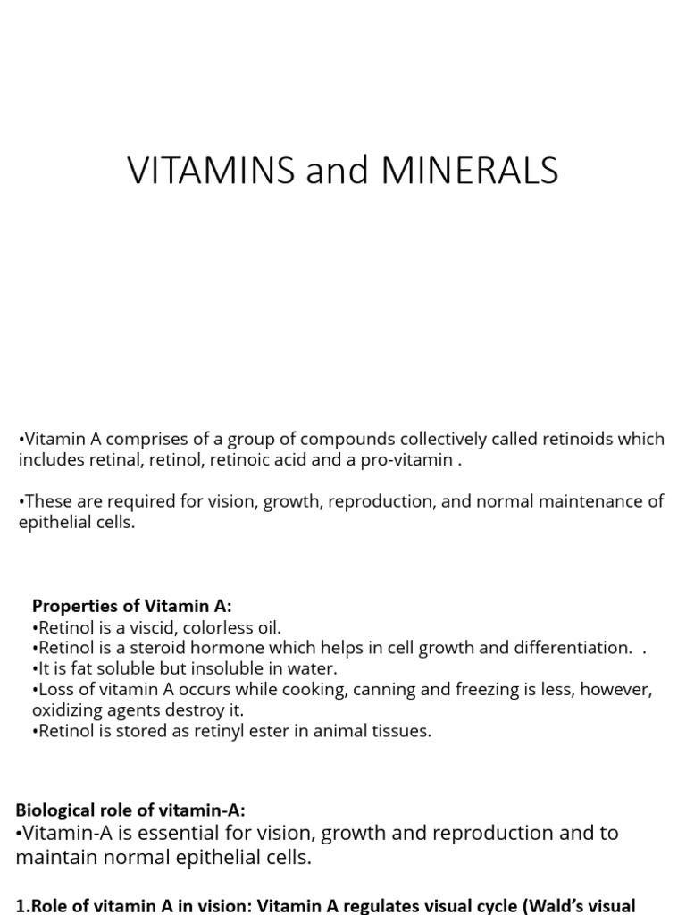 Vitamin visual data 2