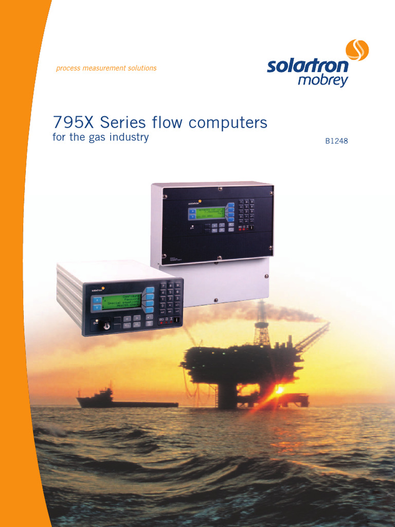 Solartron 795X Flow Computers Overview | PDF | Flow Measurement | Computing