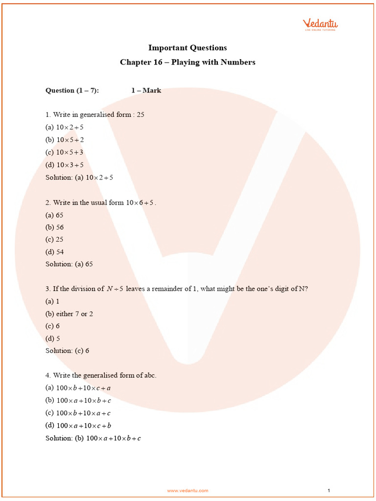 cbse-class-8-maths-chapter-16-playing-with-numbers-important-questions