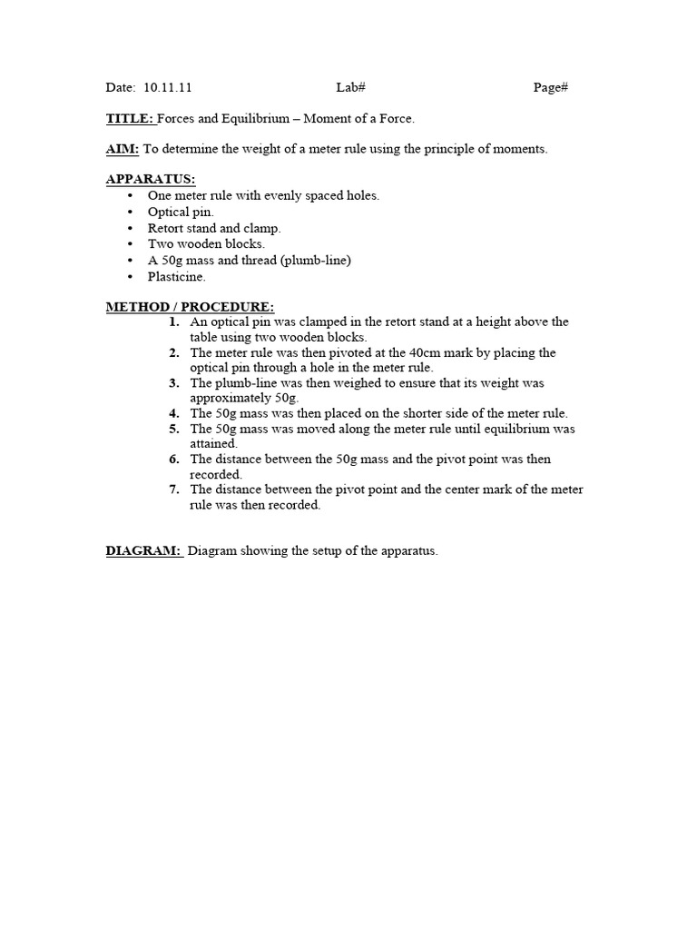 Lab 5 Pdf Weight Force