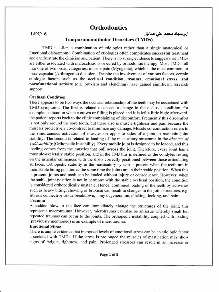 Ortho Lec6 | PDF