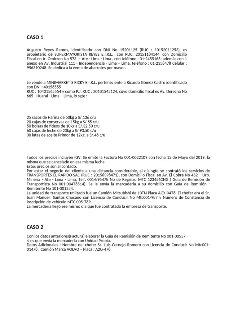 Praactica de guias de remision ren caviedes pdf