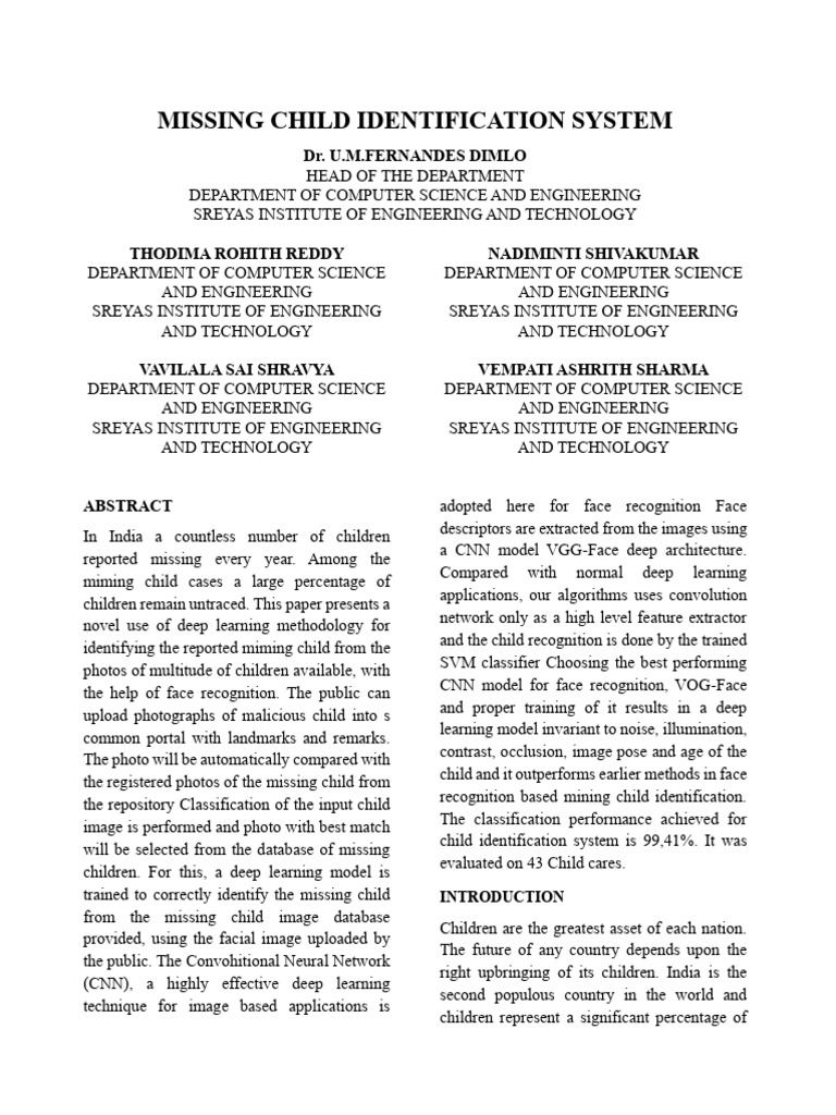 D1 Publication Base Paper | PDF | Deep Learning | Biometrics