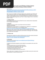 AQA A-Level Biology Checklist | PDF | Biology | Genetics