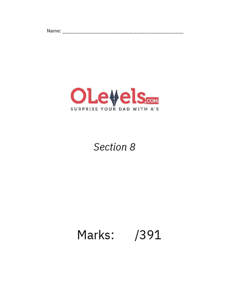 Section 8 Merged | PDF | Science & Mathematics