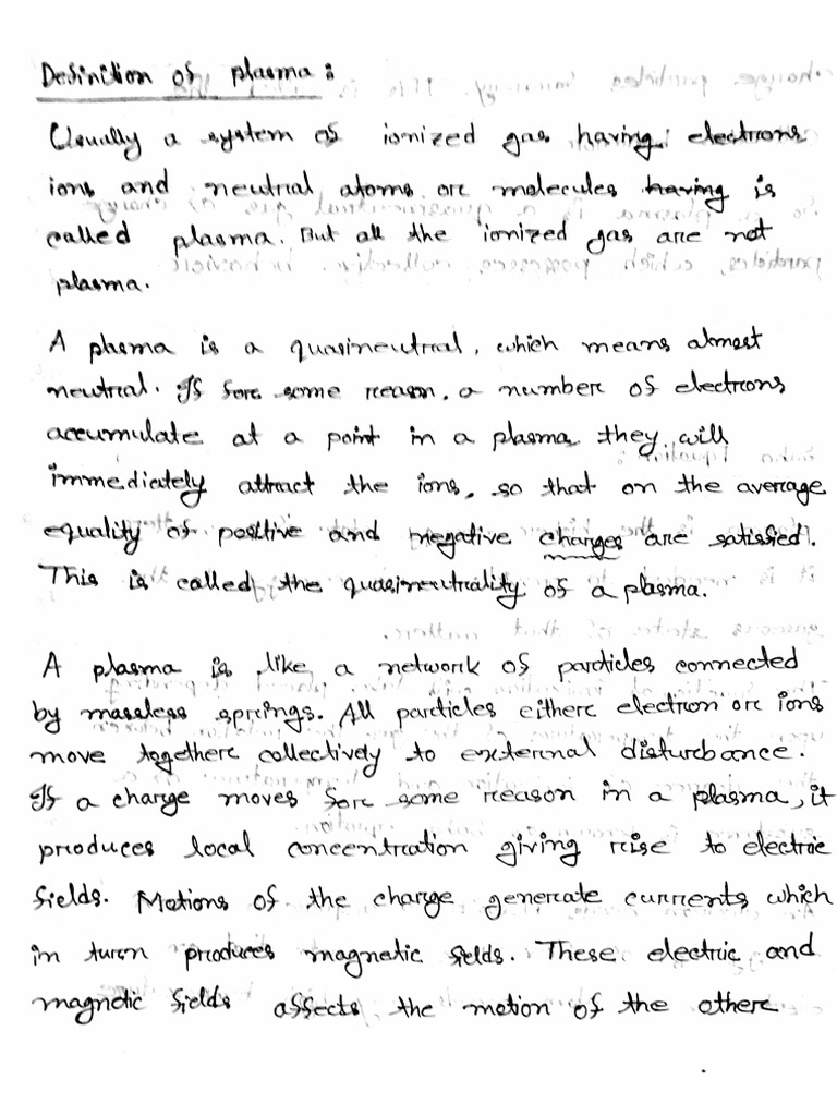 Plasma Till Class 24092024 | PDF