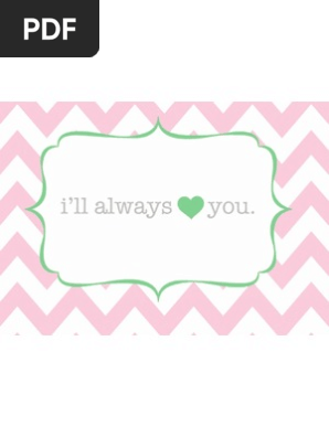 Always Love 5X7
