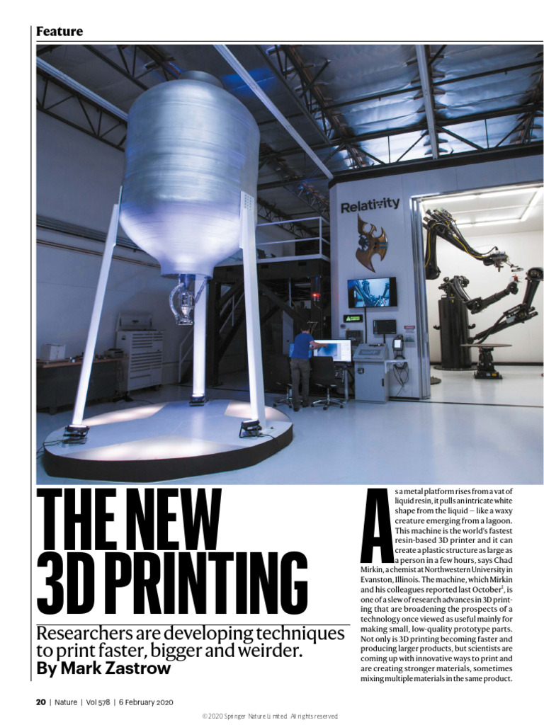 10.1038@d41586 020 00271 6 | PDF | 3 D Printing | Secondary Sector Of ...