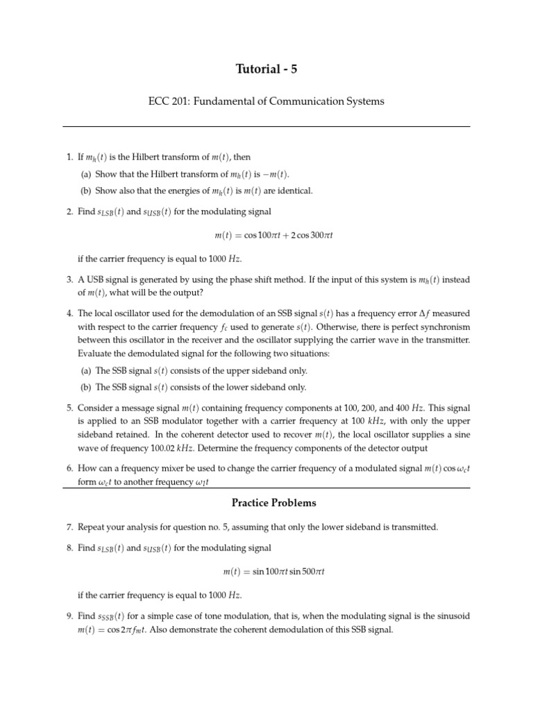 Tutorial 5 Updated Pdf Detector Radio Oscillation