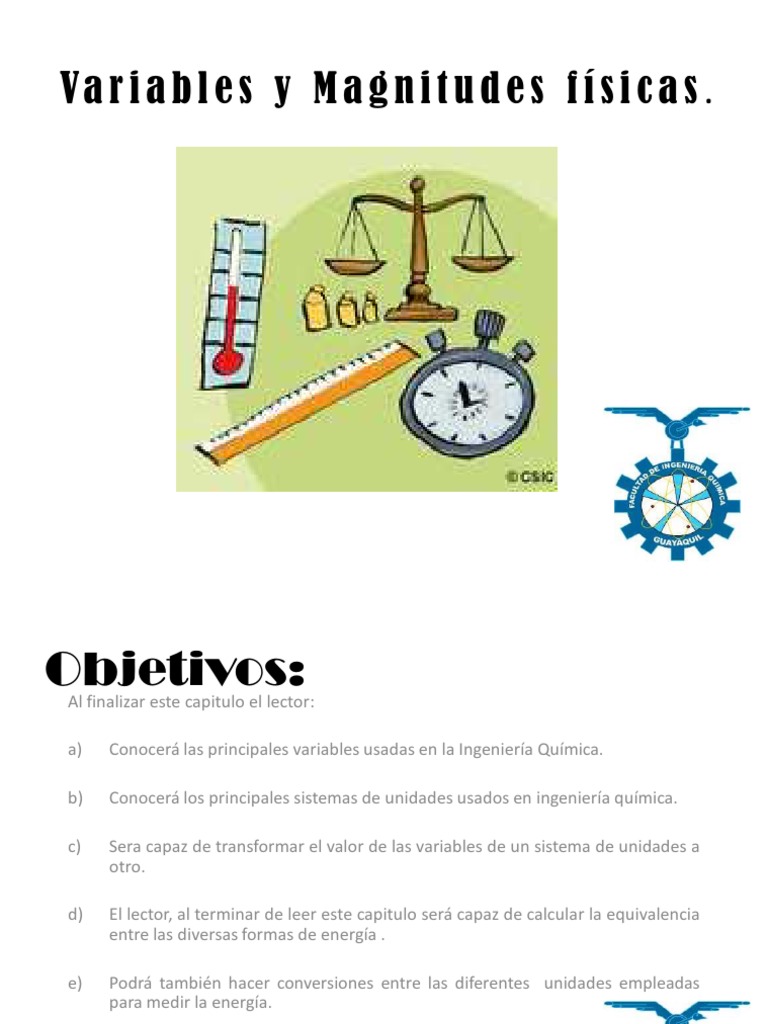Variables Físicas y Su Medición | PDF | Presión | Densidad