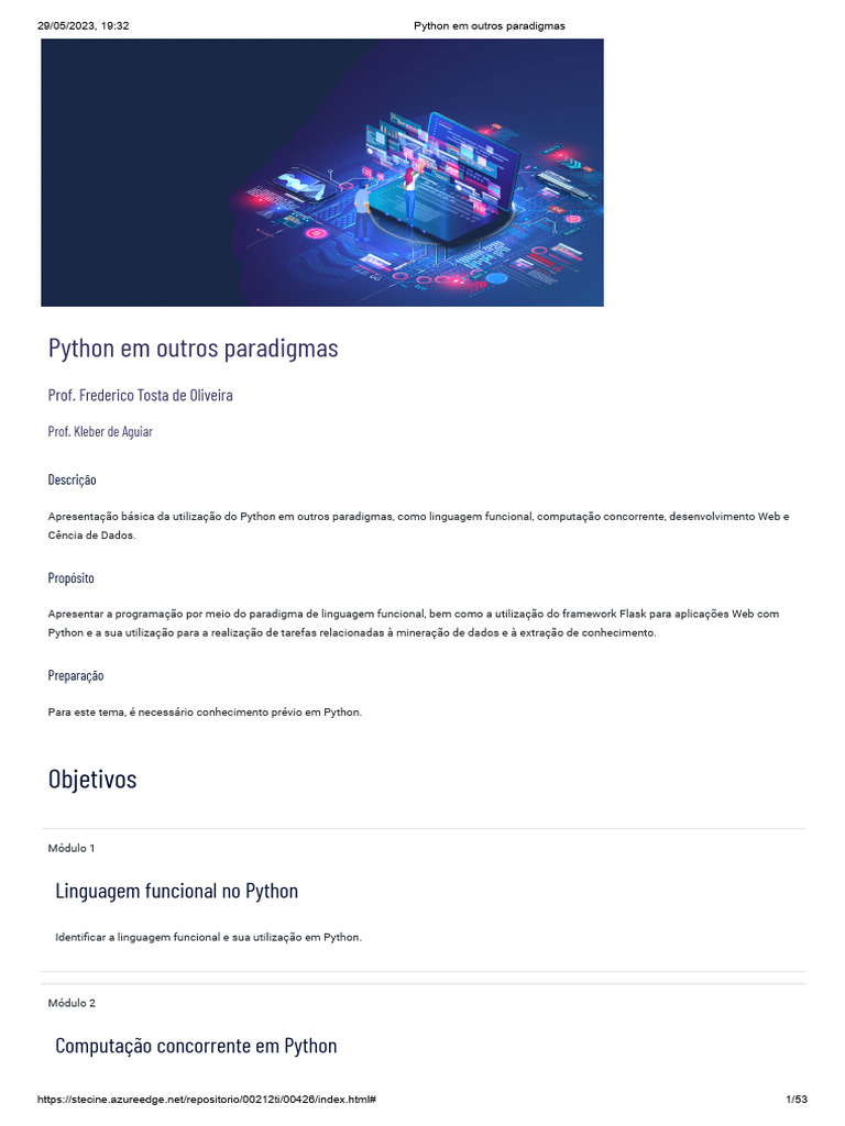 Python em Paradigmas de Programação | PDF | Thread (informática ...