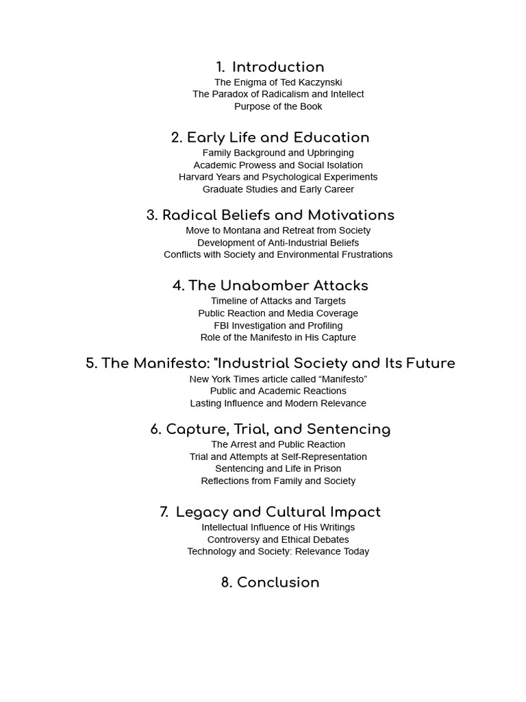 Ted Kaczynski (Paid Ebook) | PDF | Science & Mathematics