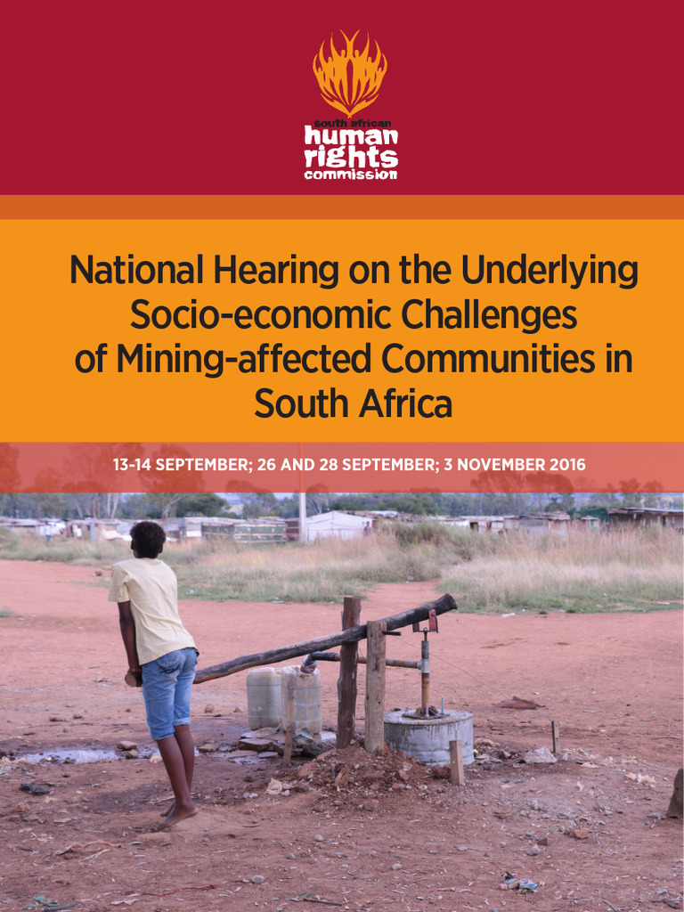 Socio-Economic Challenges in Mining Communities | PDF | Mining | Human ...