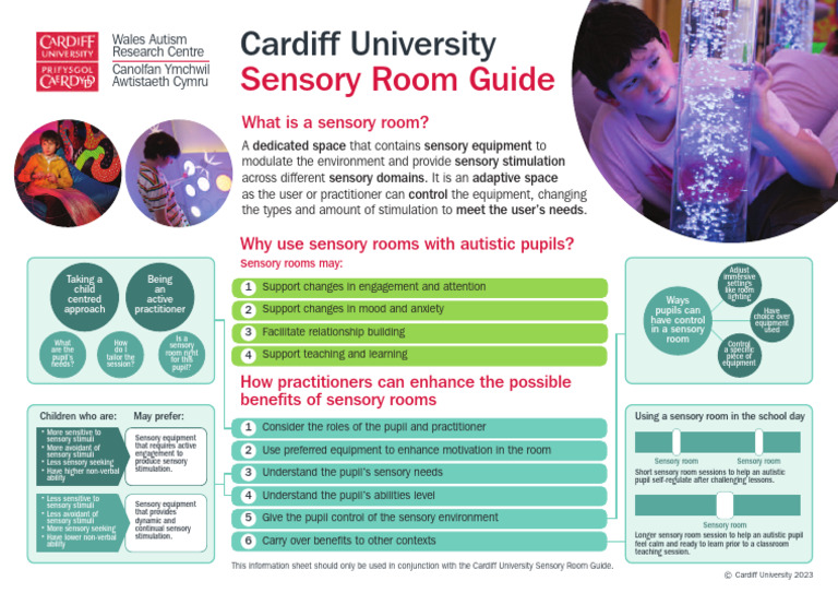 Sensory Room Guide for Autistic Pupils | PDF | Perception | Autism Spectrum