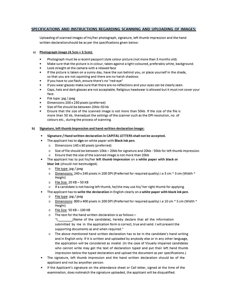 Image Upload Specifications and Instructions | PDF | Image Scanner | Pixel