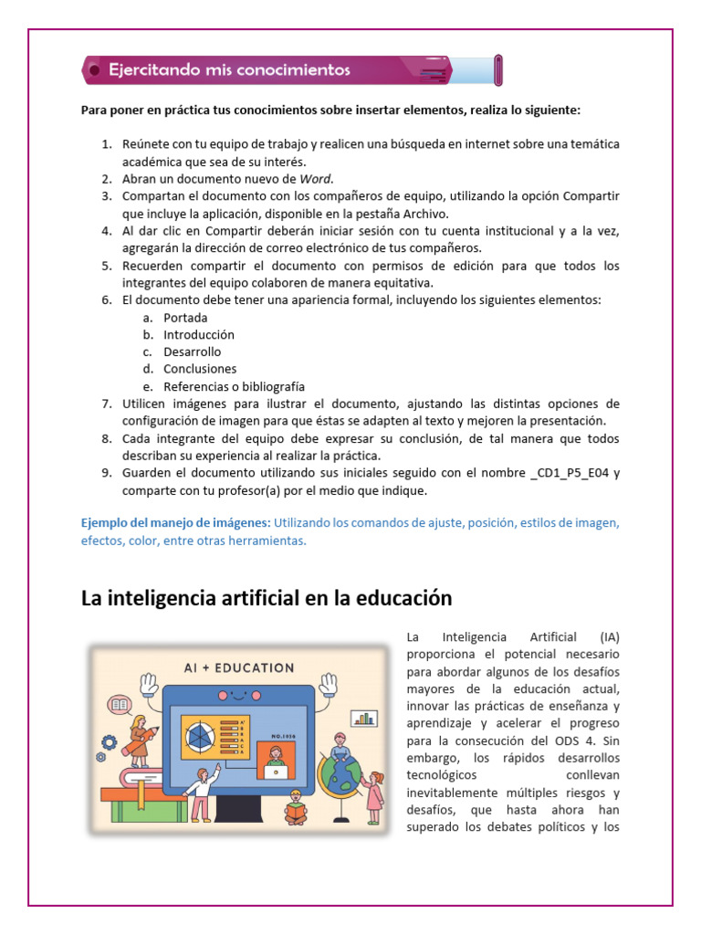Guía para usar IA en educación | PDF | Inteligencia artificial ...