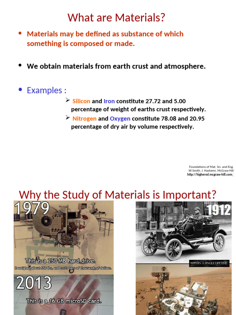 Overview of Materials Science Concepts | PDF | Metals | Ceramics
