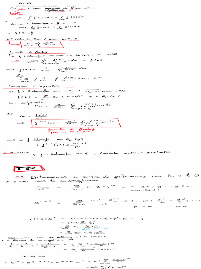 Análise Complexa e de Fourier2 | PDF