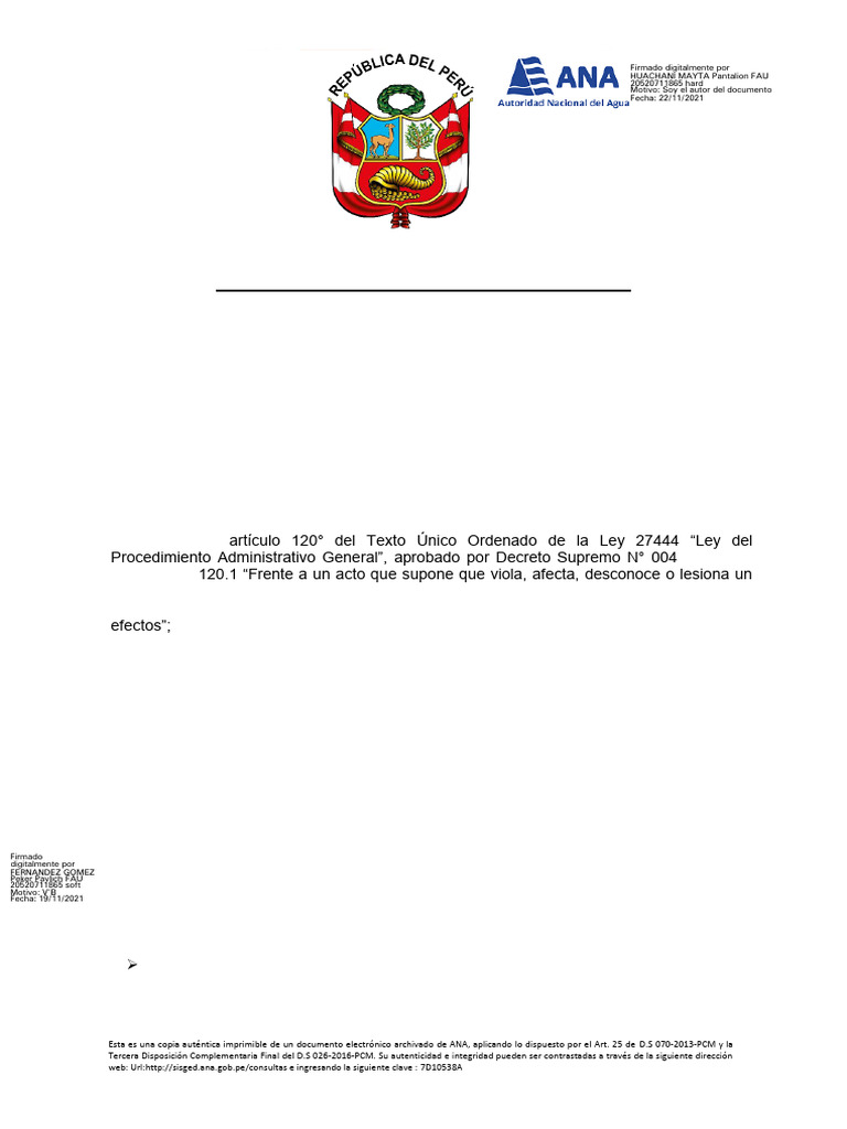 Iii RD 0960 2021 05 | PDF | Evaluación de impacto ambiental | Agua