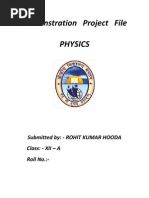 Download Demonstration Project File by Rohit Hooda SN79317918 doc pdf