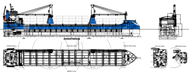GA Specification For 10,700 DWT | PDF